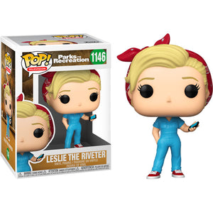 Parks and Recreation - Leslie the Riveter Pop! Vinyl Figure