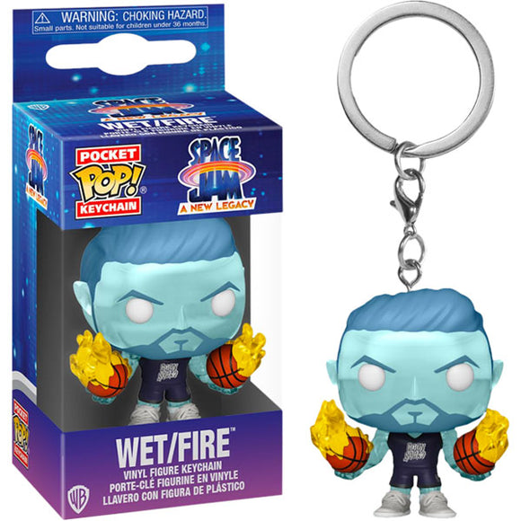 Space Jam 2: A New Legacy - Wet/Fire Pocket Pop! Keychain