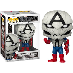 Venom (Comics) - Poison Captain America  US Exclusive Pop! Vinyl Figure