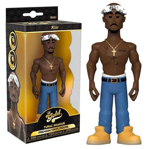 Tupac 5" Vinyl Gold Figure