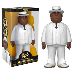 Notorious BIG - Biggie White Suit 12" Vinyl Gold Figure