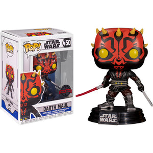 Star Wars: The Clone Wars - Darth Maul with Two Lightsabers US Exclusive Pop! Vinyl Figure