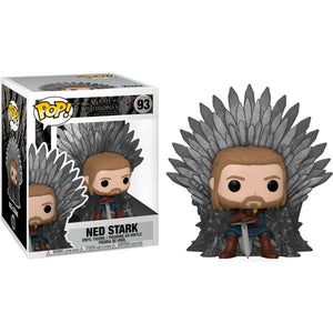 A Game of Thrones - Ned Stark on Throne Pop! Deluxe Vinyl Figure