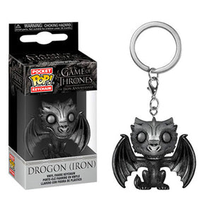 A Game of Thrones - Drogon (Iron) Pocket Pop! Keychain