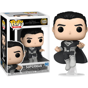 Zack Snyder's Justice League (2021) - Superman (Black Suit) Levitating Pop! Vinyl Figure