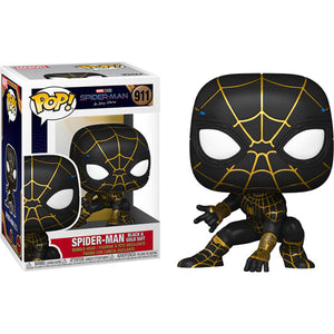 Spider-Man: No Way Home - Spider-Man Black & Gold Pop! Vinyl Figure