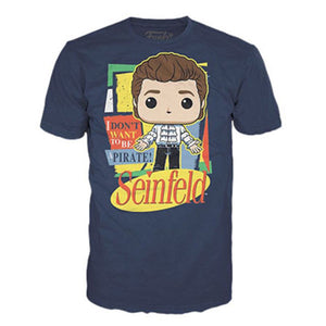 Seinfeld - Jerry Pirate (Extra Large) Pop! Tee T-Shirt (Unisex)