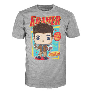 Seinfeld - Kramer Pretzel (2X Large Unisex) Pop! Tee T-Shirt