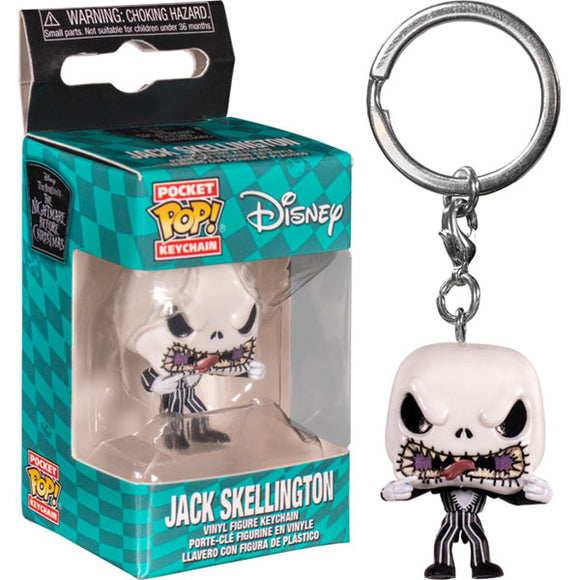 The Nightmare Before Christmas - Jack Scary Face Pocket Pop! Keychain