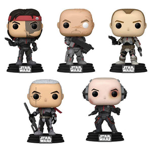 Star Wars: The Bad Batch - Bad Batch US Exclusive Pop! Vinyl Figures - Set of 5