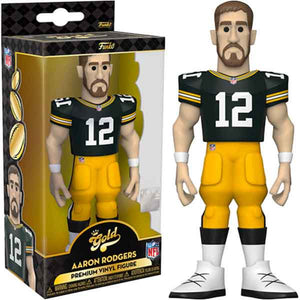 NFL (American Football): Green Bay Packers - Aaron Rodgers 5" Vinyl Gold Figure