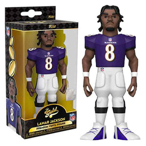 NFL: Ravens - Lamar Jackson 5" Vinyl Gold Figure