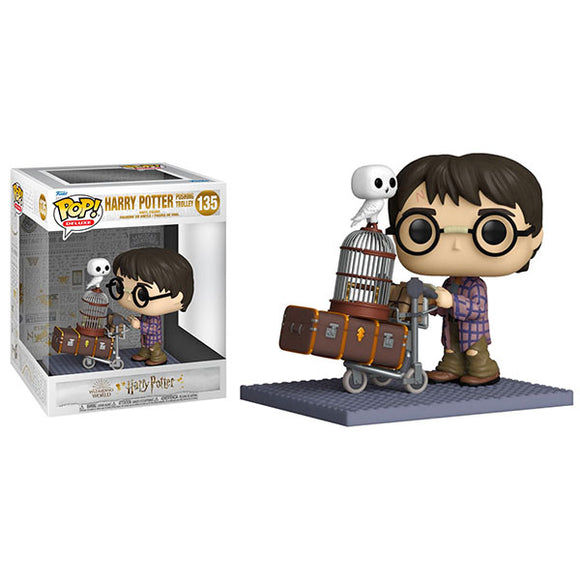 Harry Potter - Harry Pushing Trolley 20th Anniversary Pop! Deluxe Vinyl Figure