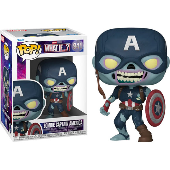 What If - Zombie Captain America Pop! Vinyl Figure