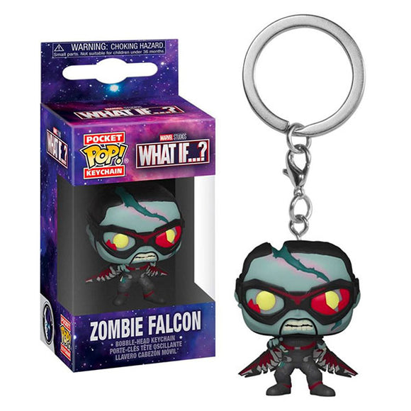 What If - Zombie Falcon Pocket Pop! Keychain