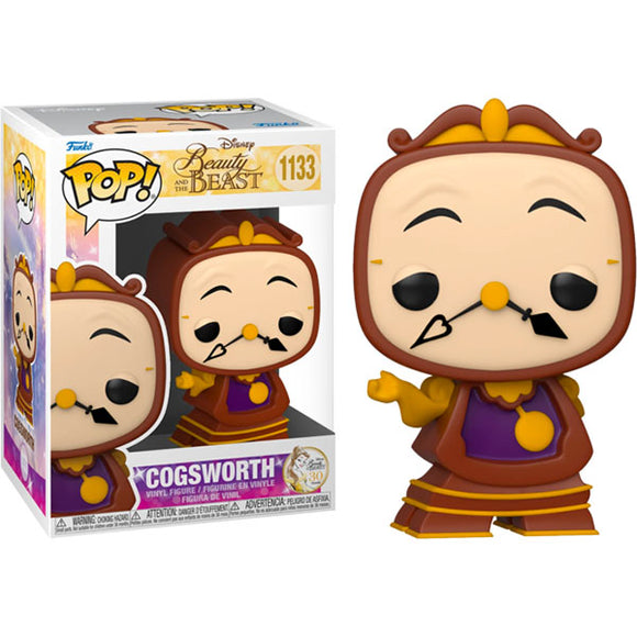 Beauty and the Beast (1991) 30th Anniversary - Cogsworth Pop! Vinyl Figure