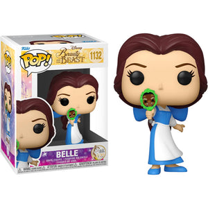 Beauty and the Beast (1991) 30th Anniversary - Belle with Enchanted Mirror Pop! Vinyl Figure