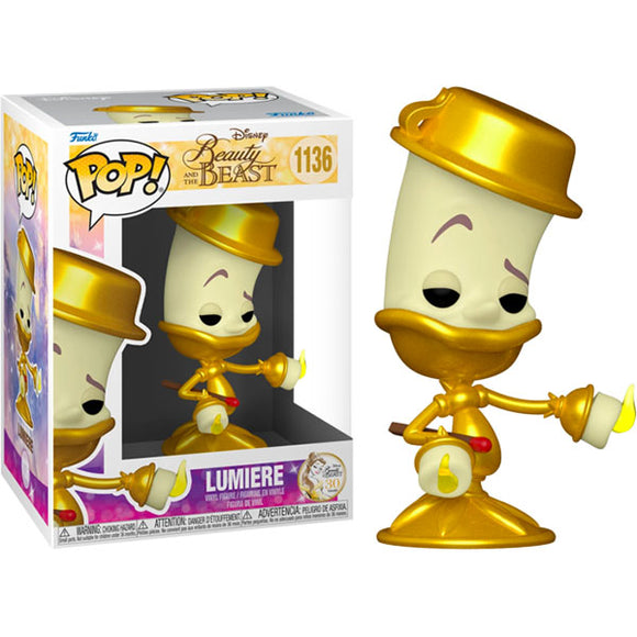 Beauty and the Beast (1991) 30th Anniversary - Lumiere Pop! Vinyl Figure