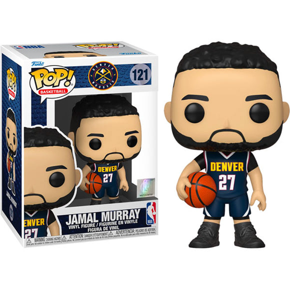 NBA (Basketball): Nuggets - Jamal Murray Dark Blue Jersey Pop! Vinyl Figure