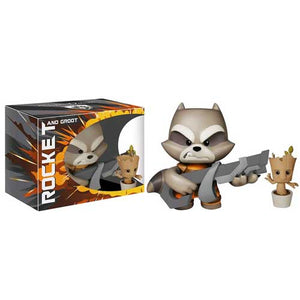 Marvel Comics - Rocket Raccoon & Groot 11" Super Deluxe Vinyl Figure