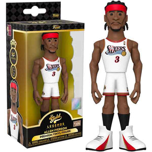 NBA Legends: Philidephia 76ers - Allen Iverson 5" Vinyl Gold Figure