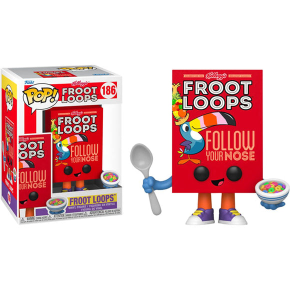 Kellogg's - Froot Loops Cereal Box Pop! Vinyl Figure