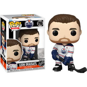 NHL (Ice Hockey): Oilers - Leon Draisaitl (Road Uniform) Pop! Vinyl Figure