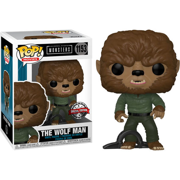 Universal Monsters - Wolf Man US Exclusive Pop! Vinyl Figure