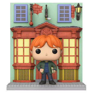 Harry Potter - Ron with Quality Quidditch Supplies Diagon Alley Pop! Deluxe Vinyl Figure