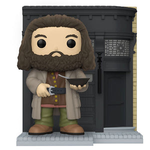 Harry Potter - Rubeus Hagrid with Leaky Cauldron Diagon Alley Pop! Deluxe Vinyl Figure