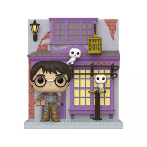 Harry Potter - Harry Potter with Eeylops Owl Emporium Diagon Alley Pop! Deluxe Vinyl Figure