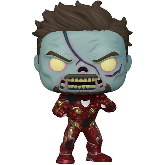 What If - Zombie Iron Man Glow US Exclusive Pop! Vinyl Figure  