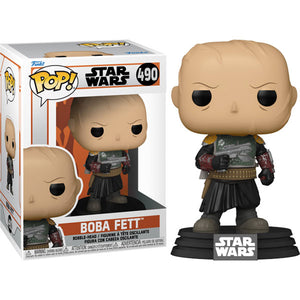 Star Wars: The Mandalorian - Boba Fett Unmasked US Exclusive Pop! Vinyl Figure