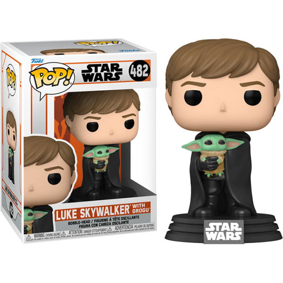 Star Wars: The Mandalorian - Luke with Child Pop! Vinyl Figure