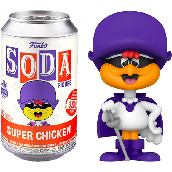 Super Chicken - Super Chicken Vinyl Figure in Soda Can