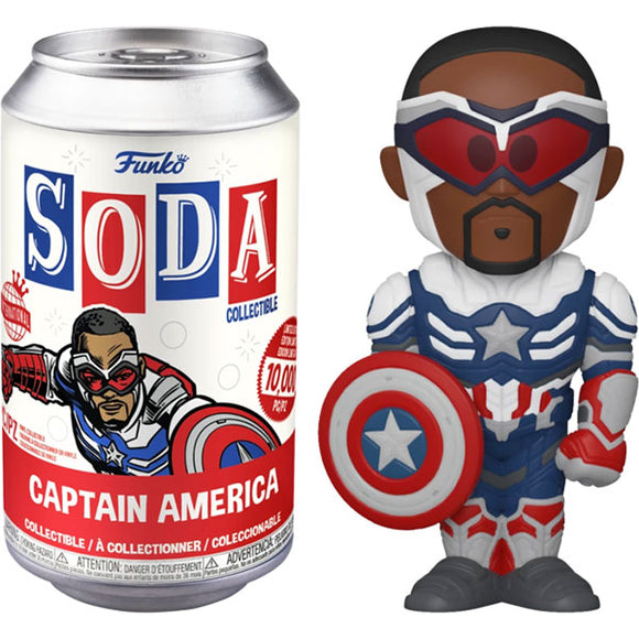 The Falcon and the Winter Soldier - Captain America Vinyl Figure in Soda Can