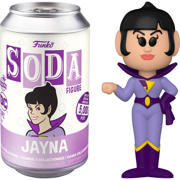 Super Friends - Jayna Vinyl Figure in Soda Can