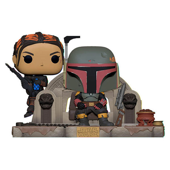 Star Wars: The Mandalorian - Boba Fett & Fennec Shand Pop! Moment Vinyl Figure Set