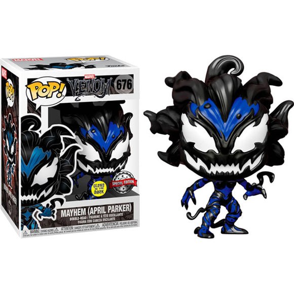 Venom Pop! Vinyl Figure - Mayhem (April Parker) Glow US Exclusive Pop! Vinyl Figure  