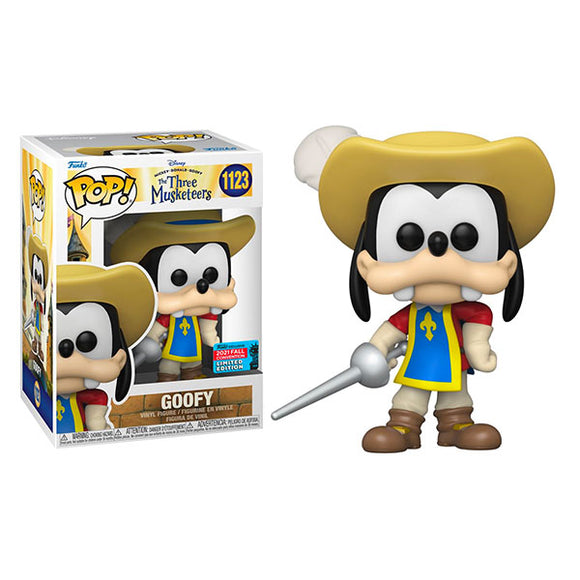 Disney's The Three Musketeers - Goofy (NYCC 2021) US Exclusive Pop! Vinyl Figure