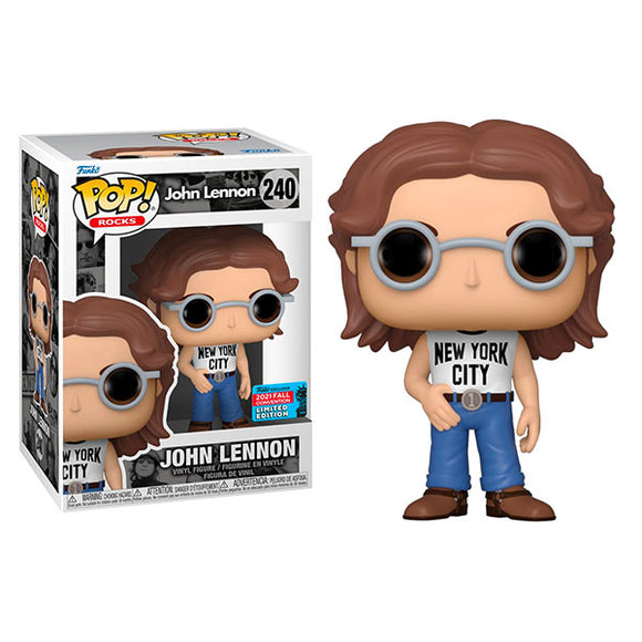 John Lennon - John Lennon NYCC Shirt (Festival of Fun 2021) US Exclusive Pop! Vinyl Figure