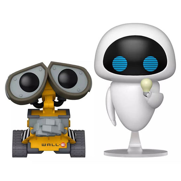 Wall-E - Cooler Wall-E & Bulb Eve US Exclusive Pop! Vinyl Figures - Set of 2