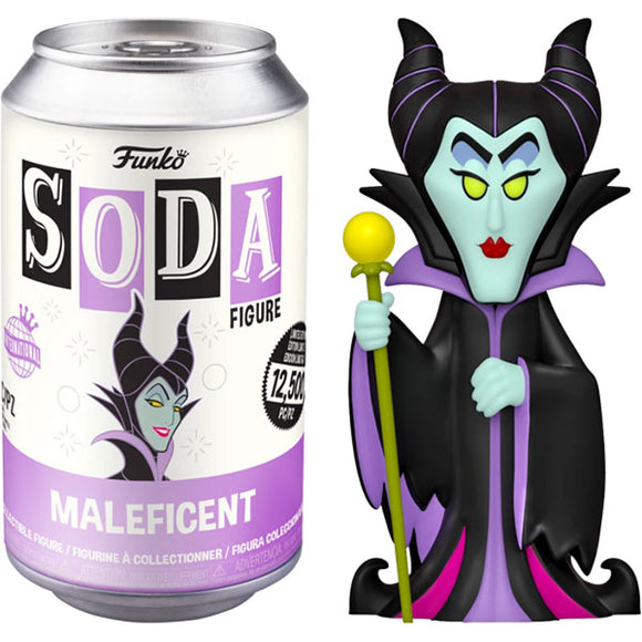 Sleeping Beauty - Maleficent Vinyl Figure in Soda Can