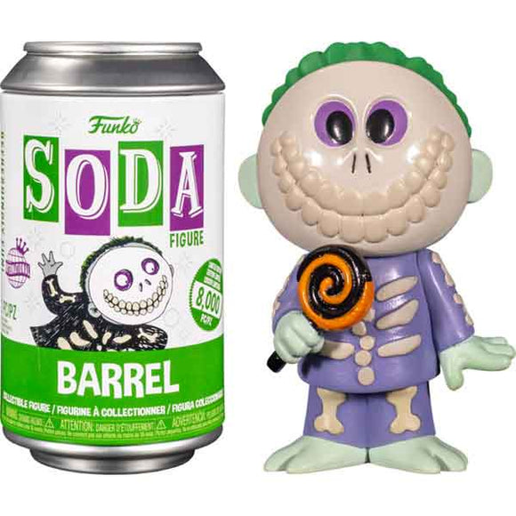 The Nightmare Before Christmas - Barrel Vinyl Figure in Soda Can