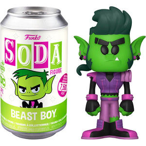 Teen Titans Go! - Beast Boy Night Begins to Shine Vinyl Figure in Soda Can