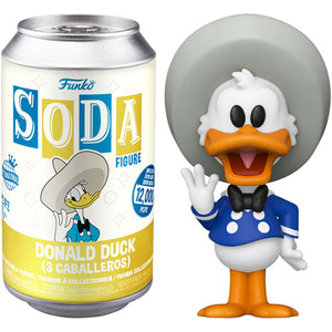 Disney - 3 Caballeros Vinyl Figure in Soda Can