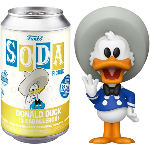 Disney - 3 Caballeros Vinyl Figure in Soda Can