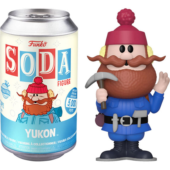 Rudolph the Red-Nosed Reindeer - Yukon Vinyl Figure in Soda Can