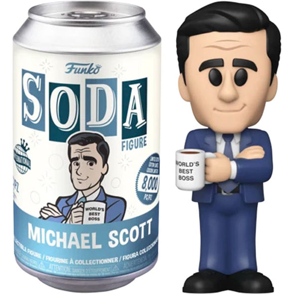 The Office - Michael Best Boss Vinyl Figure in Soda Can