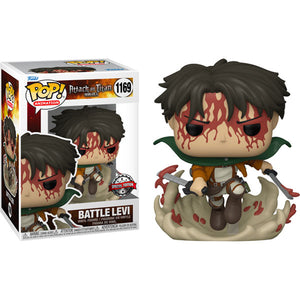 Attack on Titan - Levi Battle Blood-Splattered US Exclusive Pop! Vinyl Figure